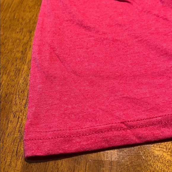 Ladies Sloppy Joe's Key West V-neck Tee Cardinal Red Heather - Picture 5 of 10